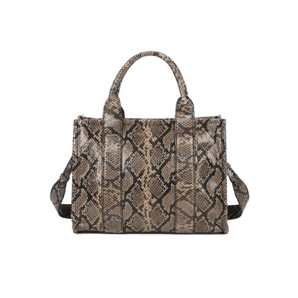 Mala estilo Tote com estampa animal print