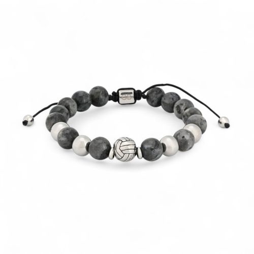 Pulseira homem elástica pedra terra voleibol