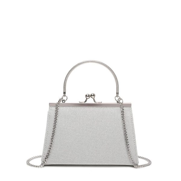 Pochette de senhora com fecho vintage