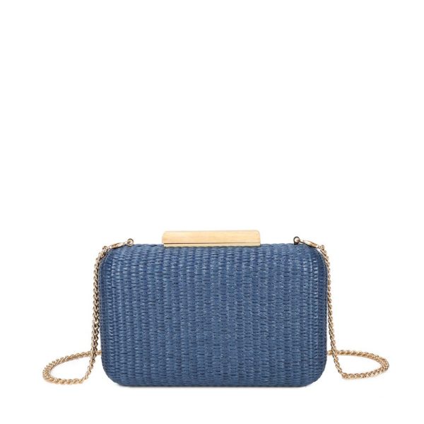 Pochette de senhora em ráfia
