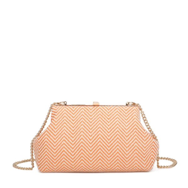 Pochette de senhora em ráfia
