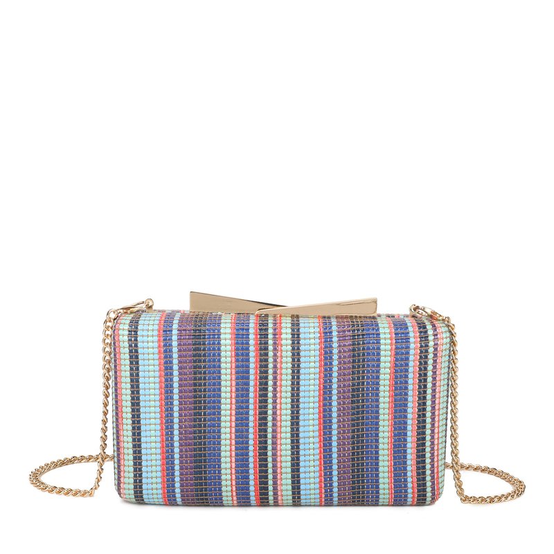 Pochette de senhora em ráfia