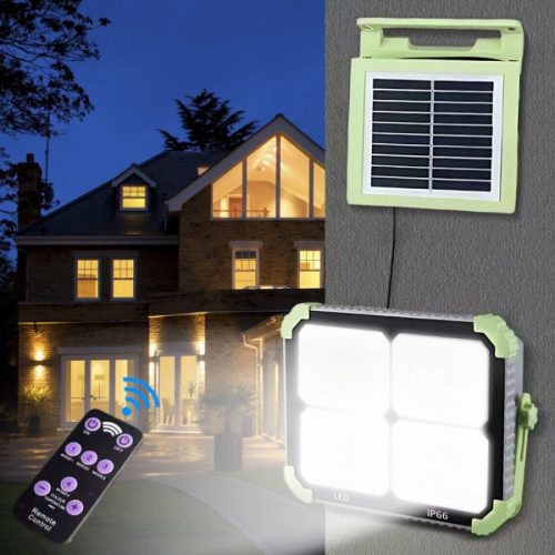 Iluminação Sustentável com Projetor Solar