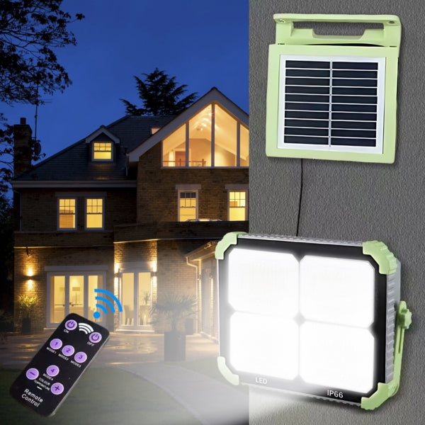 Iluminação Sustentável com Projetor Solar