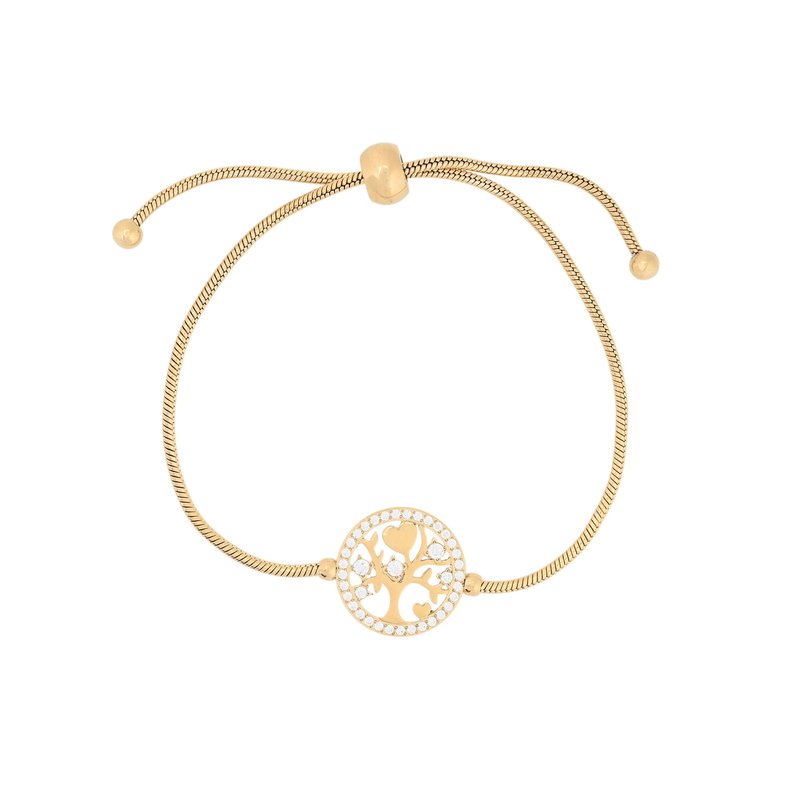 Pulseira Delicate árvore e corações