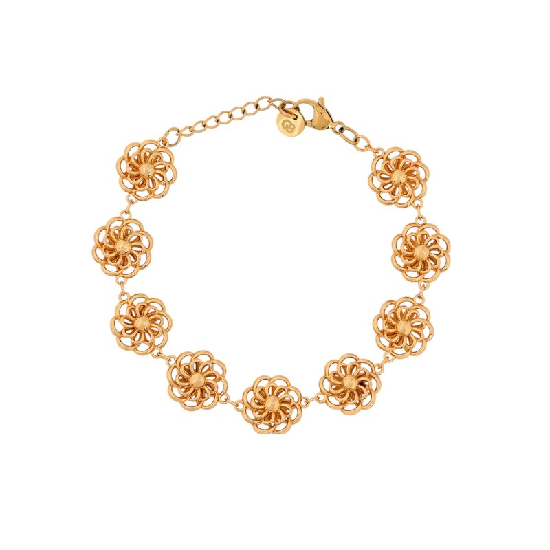 Pulseira Encantos flor tradicional