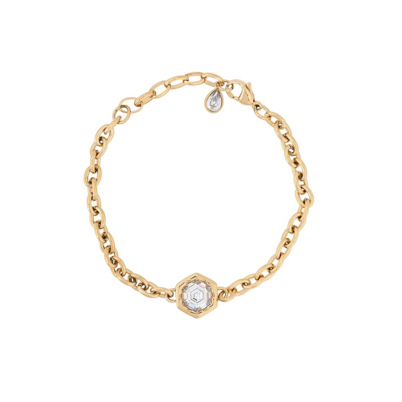 Pulseira Glamour com zircônia