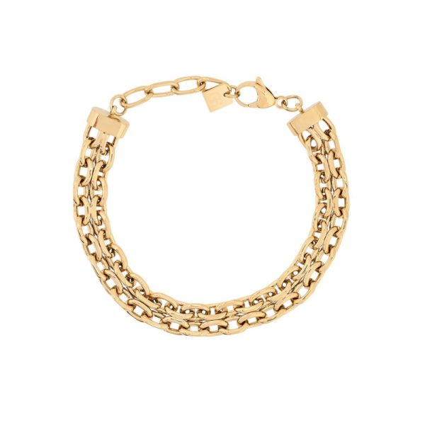 Pulseira Glamour corrente grossa