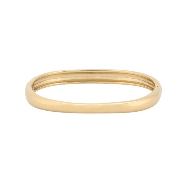 Pulseira Glamour rígida oval