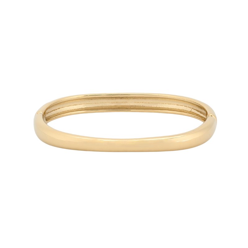 Pulseira Glamour rígida oval