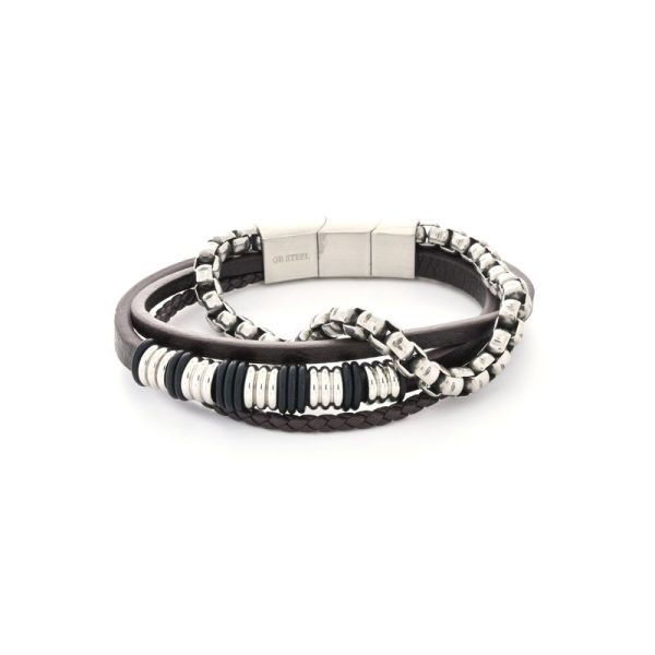 Pulseira Homem em couro