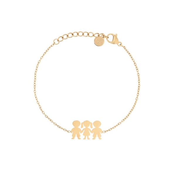 Pulseiras Delicate dois meninos e uma menina