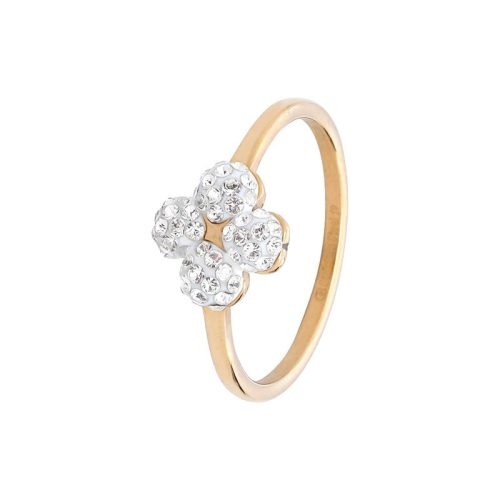 Anel Delicate com trevo de 4 folhas