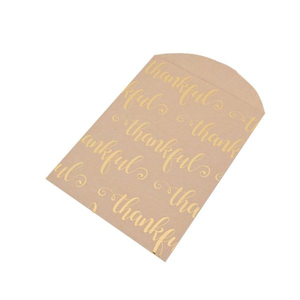 Saco de papel thankful