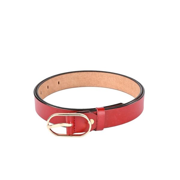Cinto de senhora fivela oval