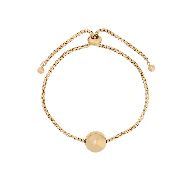 Pulseira ajustável em aço bola