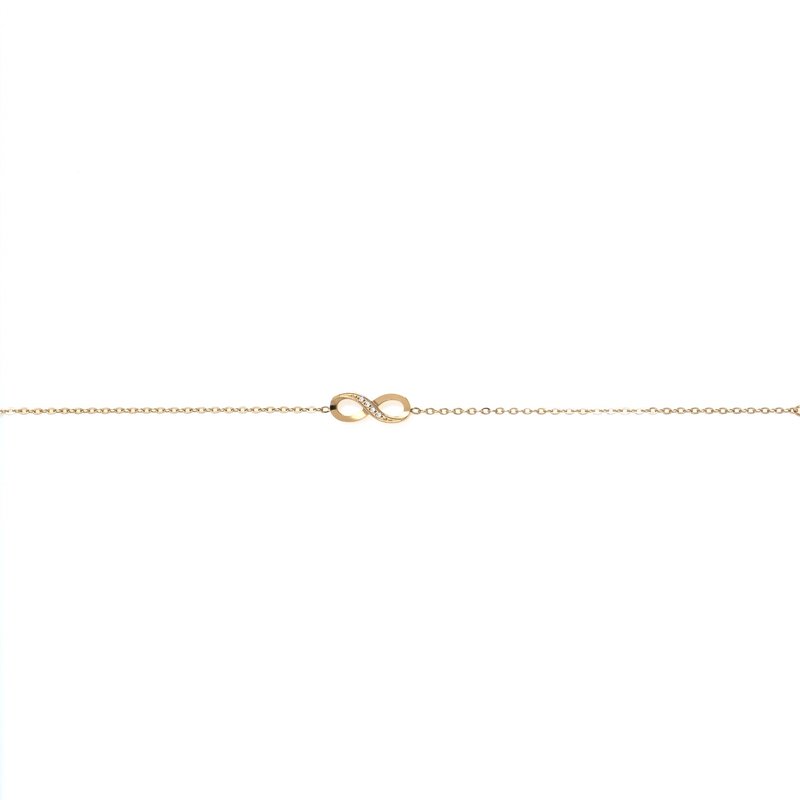 Pulseira aço infinito básica