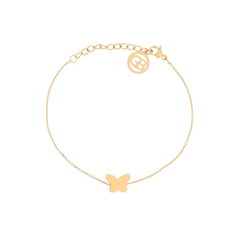 Pulseira de aço borboleta