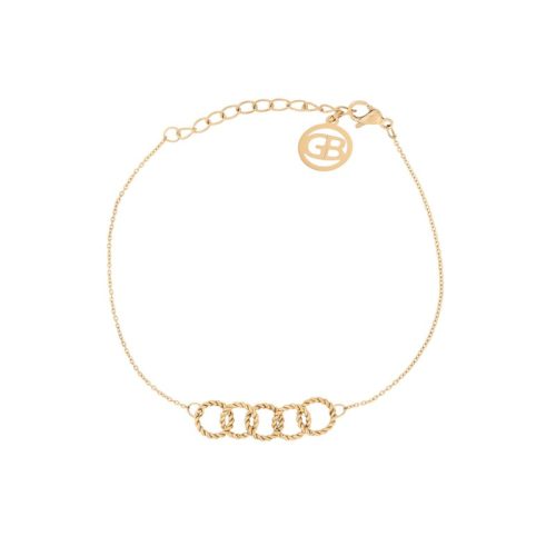 Pulseira de aço aros