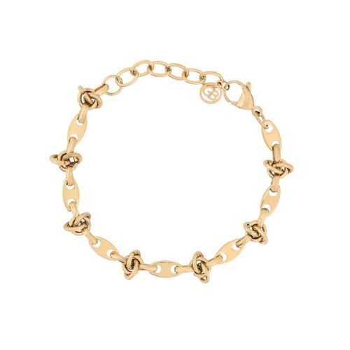 Pulseira grossa glamour com elos