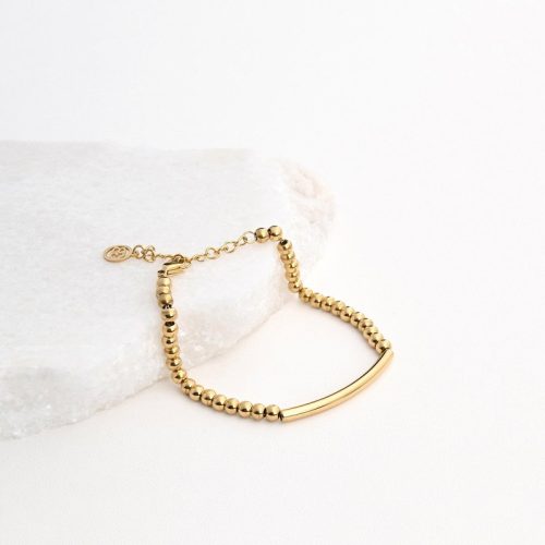 Pulseira ajustável aço básica