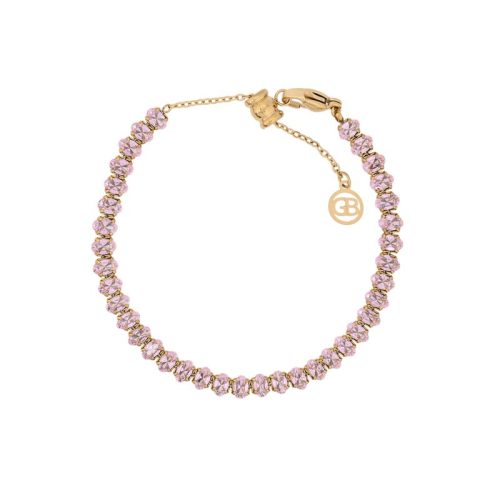 Pulseira em aço riviera oval GB