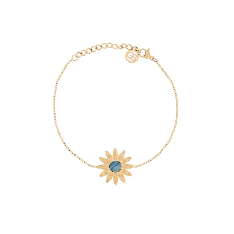 Pulseira em aço flor grande