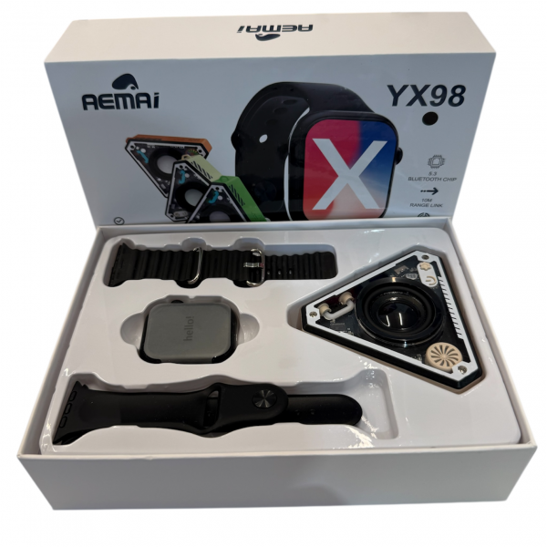 Smartwatch com Coluna Bluetooth