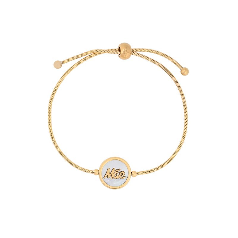 Pulseira ajustável em aço mãe