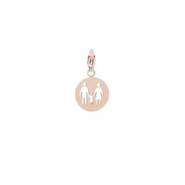 Charm Pendent família e menina