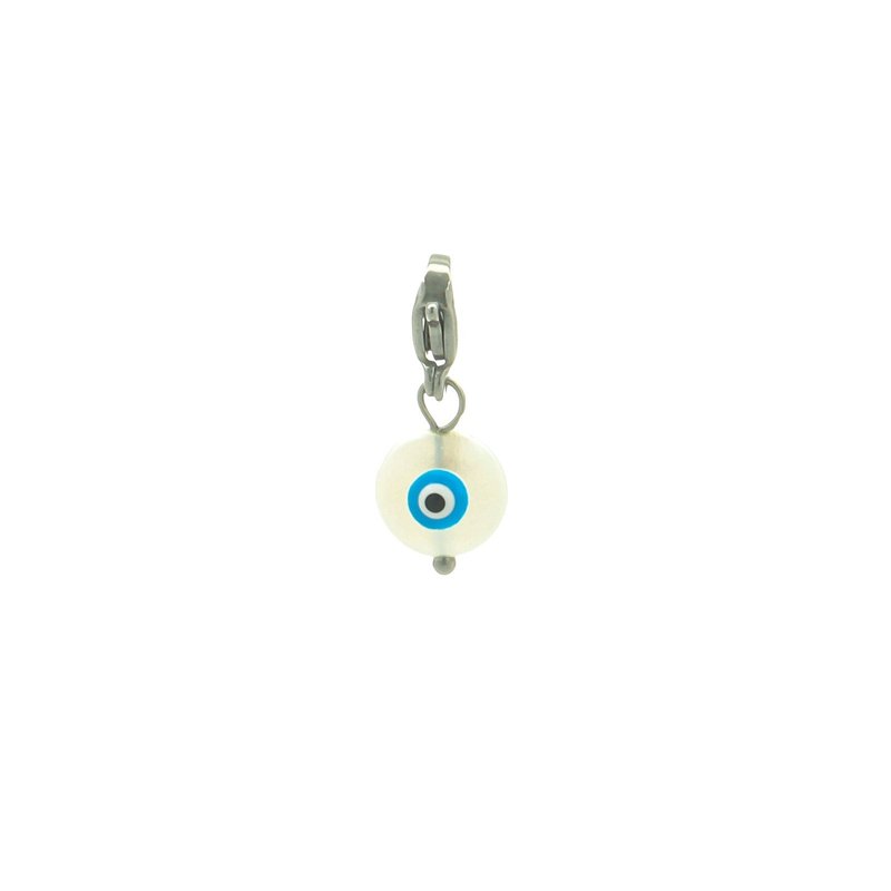Charm Pendant redondo com olho