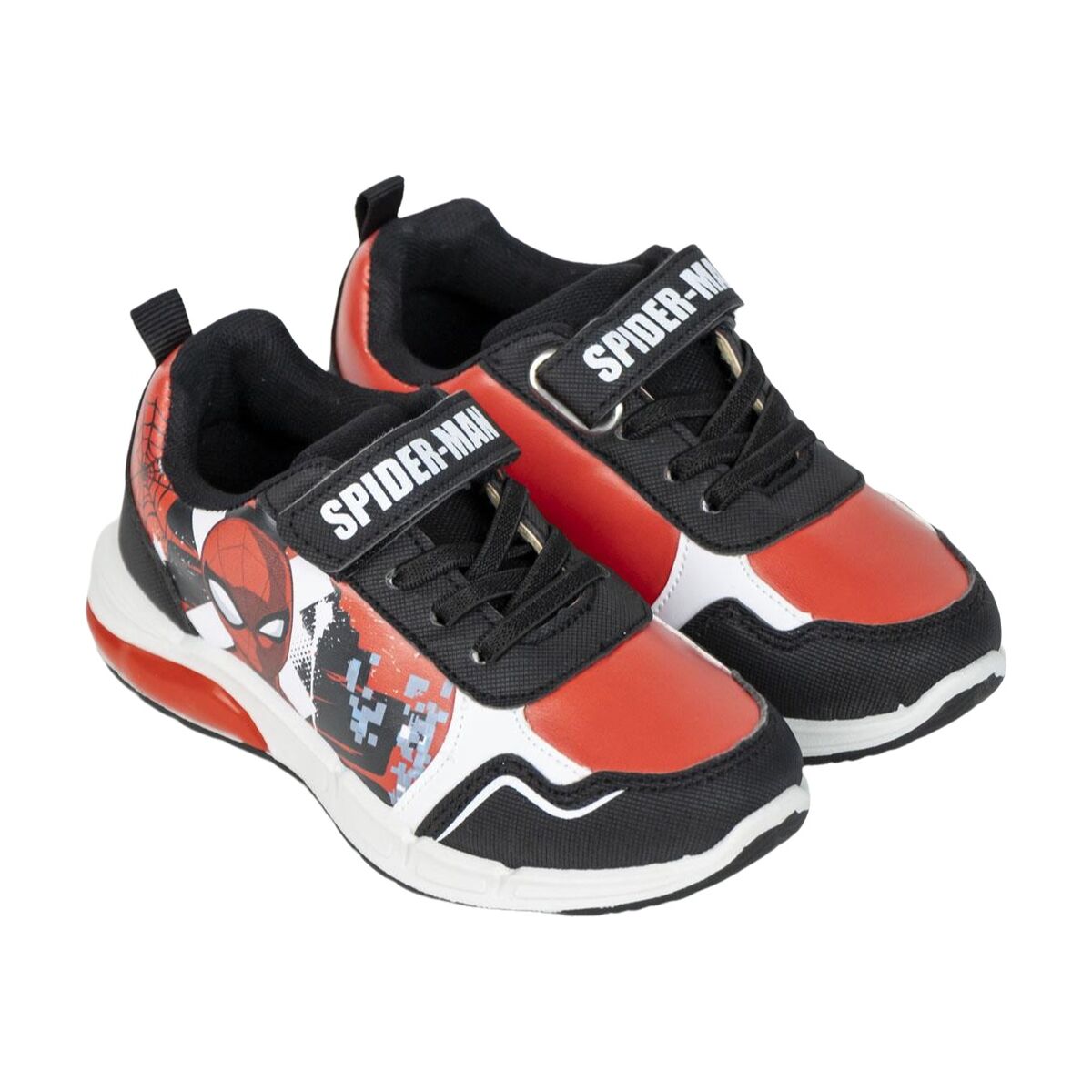 Sapatilhas Desportivas com LED Spider-Man Vermelho