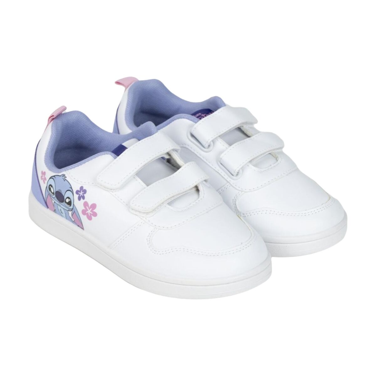 Sapatilhas de Desporto Infantis Stitch Branco