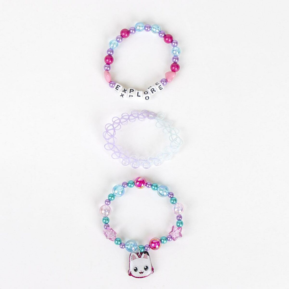 Pulseira de Menina Gabby's Dollhouse 3 Peças