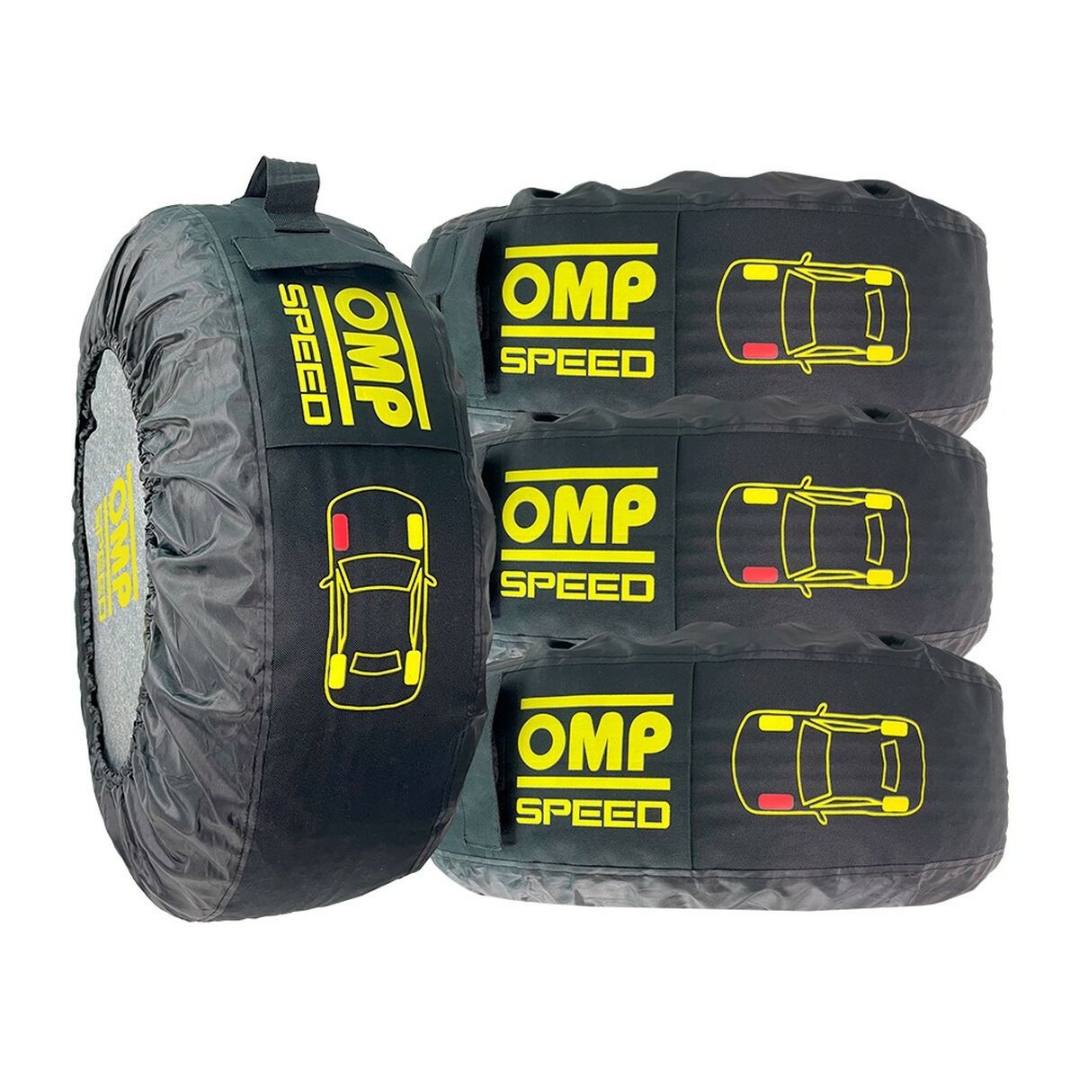 Conjunto de capas para pneus OMP Speed 4 Peças