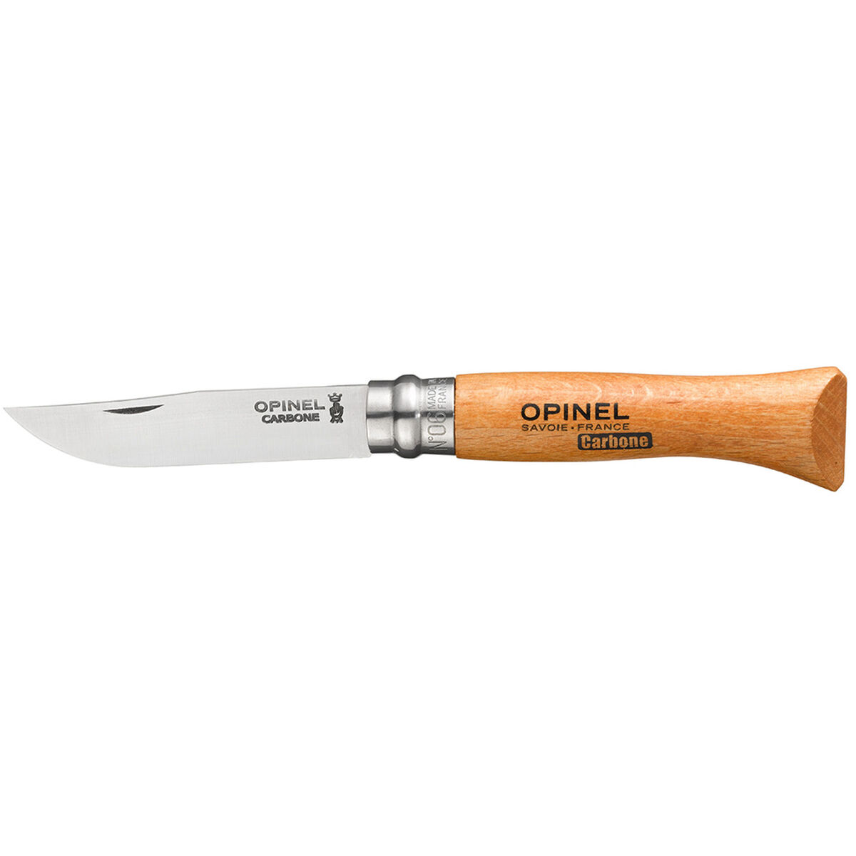 Navalha Opinel Nº6 Aço com carbono madeira de faia 7 cm