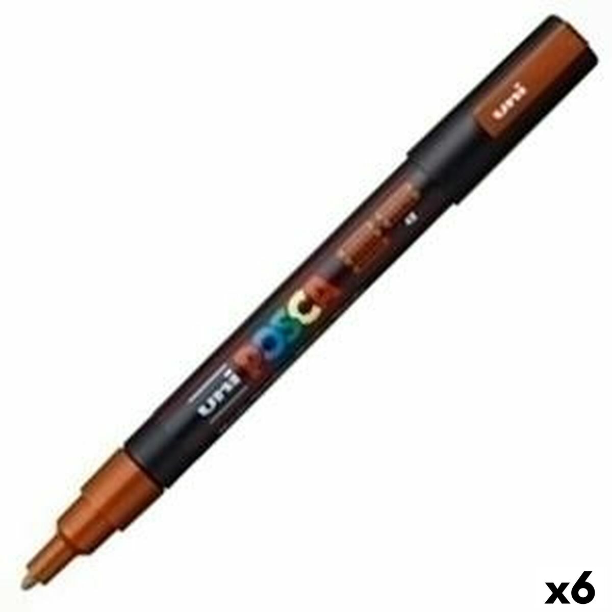 Marcador POSCA PC-3M Bronze (6 Unidades)