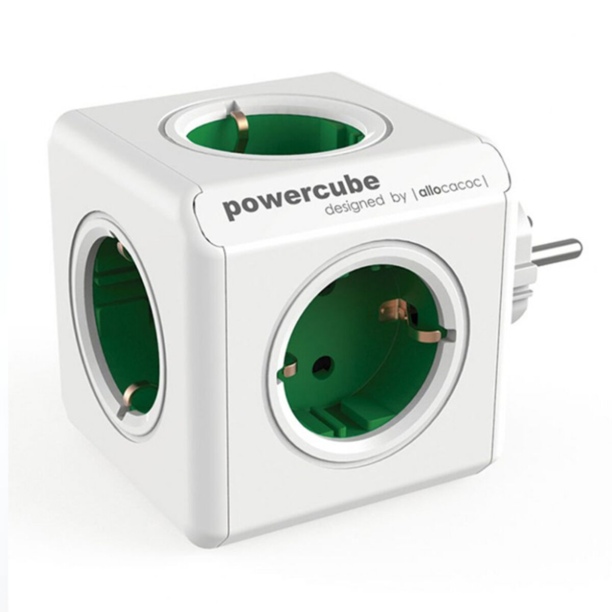 Extensão em Cubo Allocacoc 100-250 V 13-16A Branco