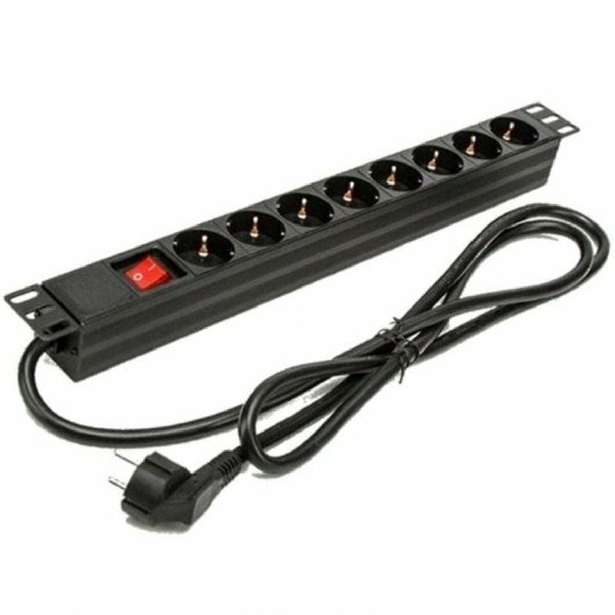 Extensão com 7 Tomadas com Interruptor Phasak BNS 1518 (1,5 m)