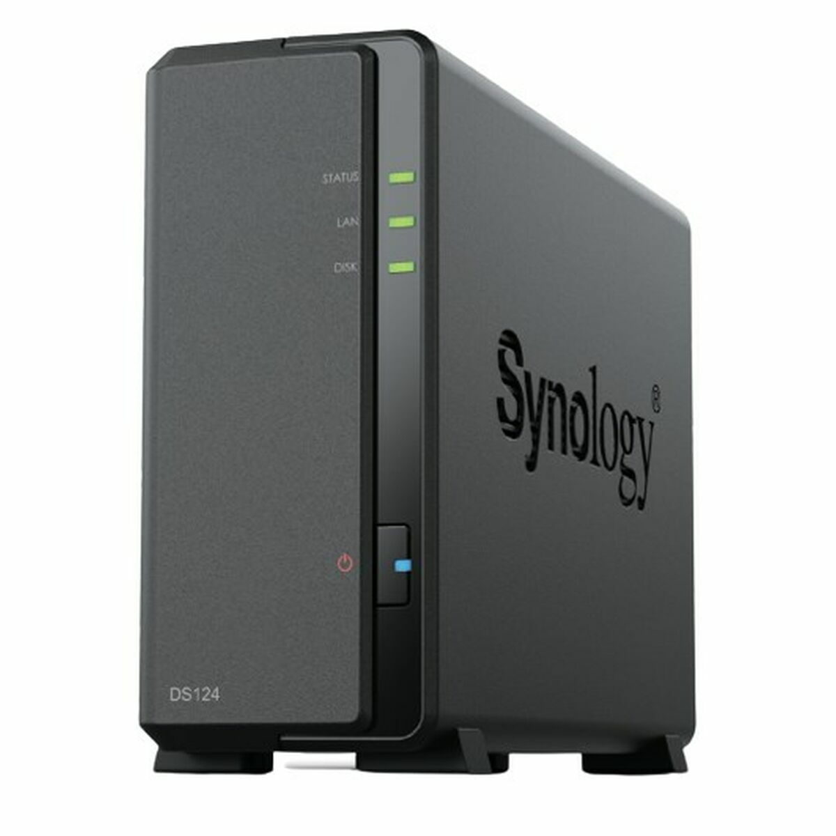 Armazenamento em rede Synology DS124 Quad Core Preto