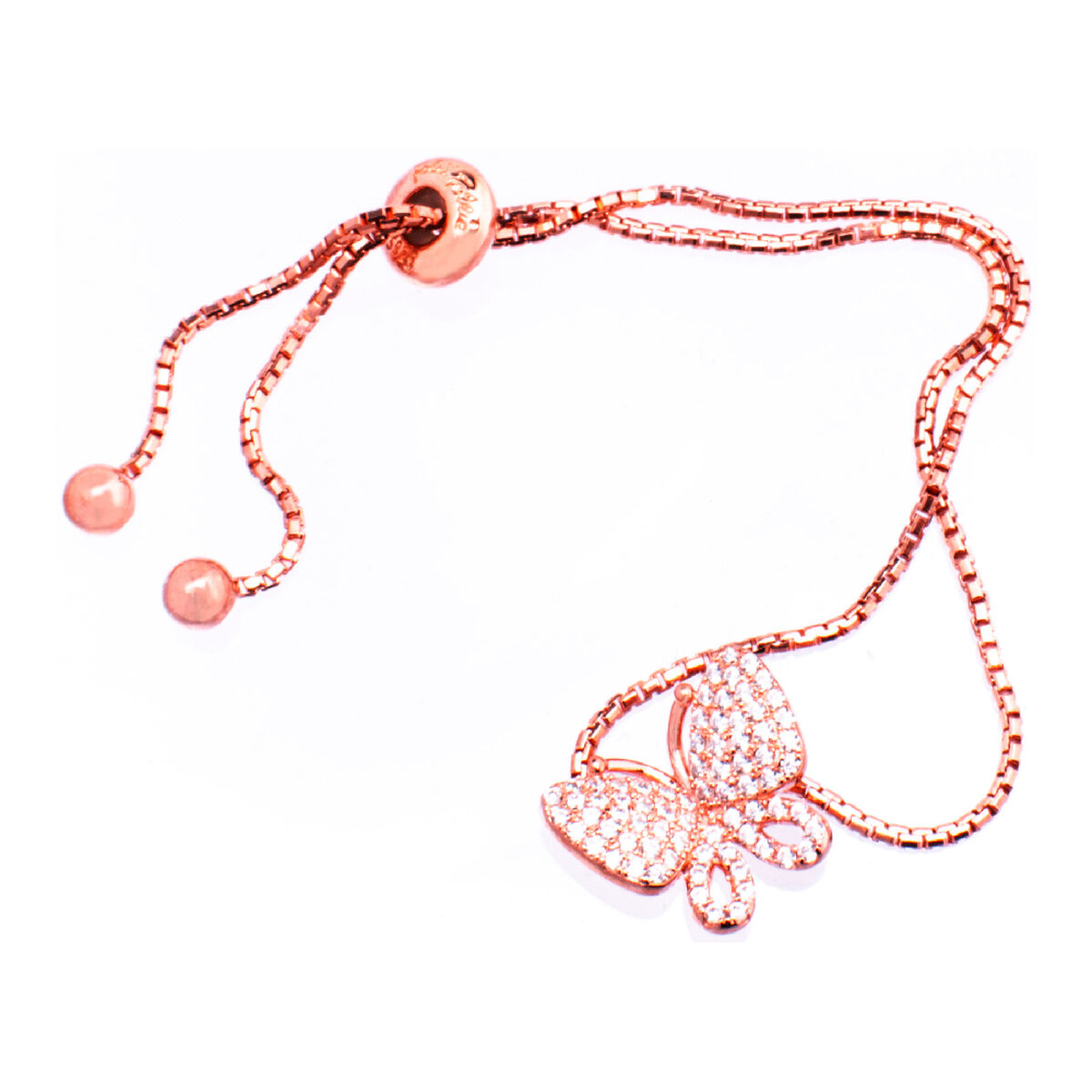 Bracelete Folli Follie Cor de Rosa 12 cm