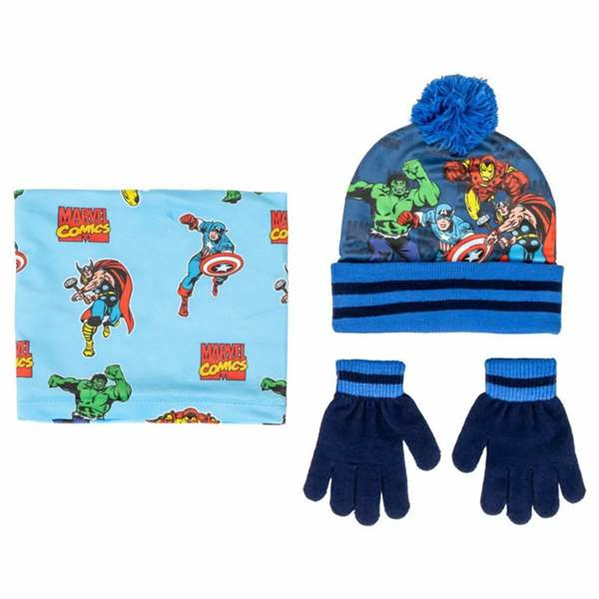Gorro, Cachecol e Luvas Snoopy 2-8 Anos
