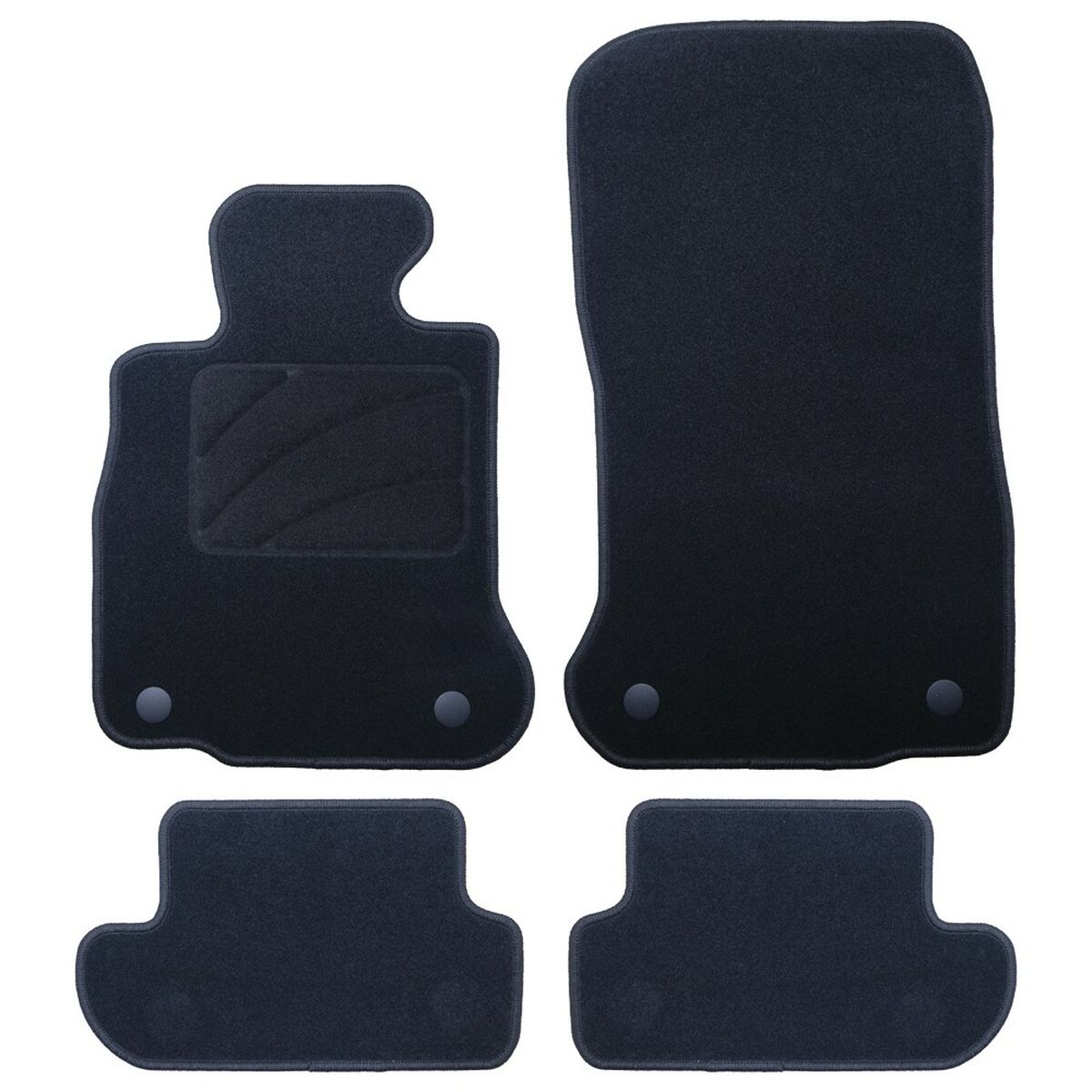 Conjunto de Tapetes de Carro OCC Motorsport OCCBW0039 Bmw F12 Serie 6 Cabrio 5 Peças
