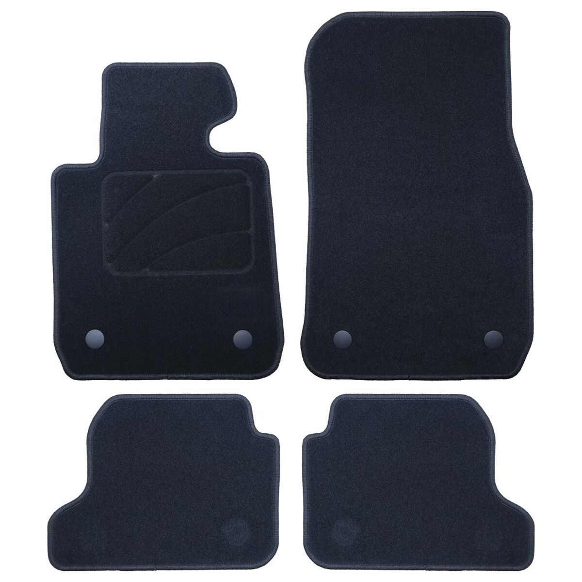 Conjunto de Tapetes de Carro OCC Motorsport OCCBW0045 Bmw F22 Serie 2 Coupe 5 Peças