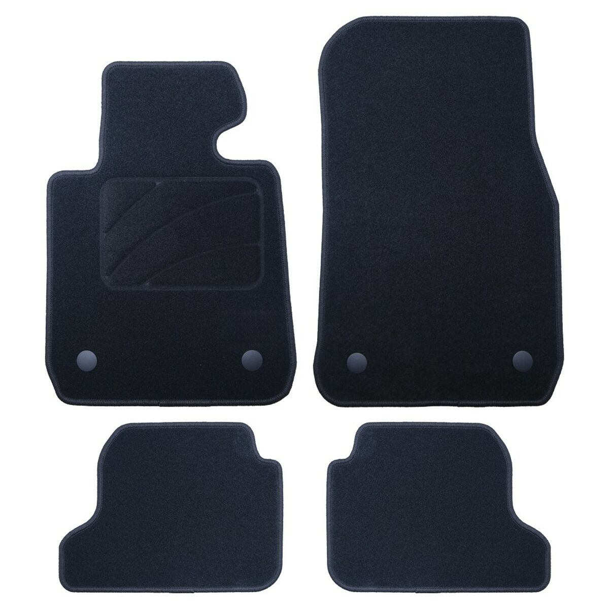 Conjunto de Tapetes de Carro OCC Motorsport OCCBW0046 Bmw F23 Serie 2 Cabrio 5 Peças