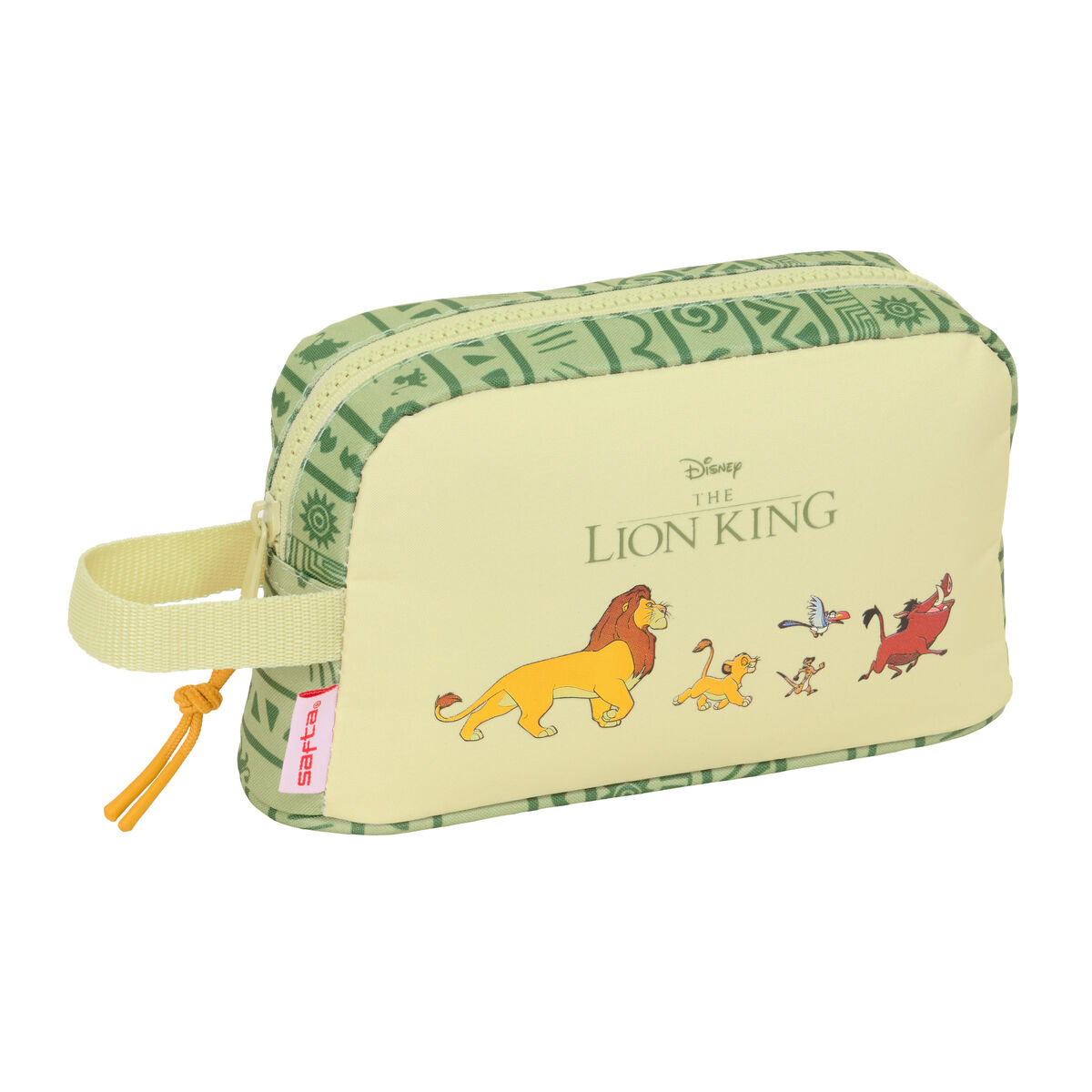 Lancheira Mufasa Verde Bege 21,5 x 12 x 6,5 cm