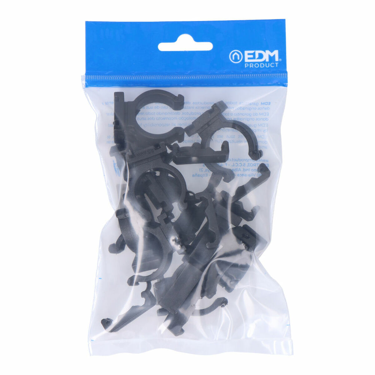 Braçadeira EDM E48162 M-25 Ferroplast 10 Unidades
