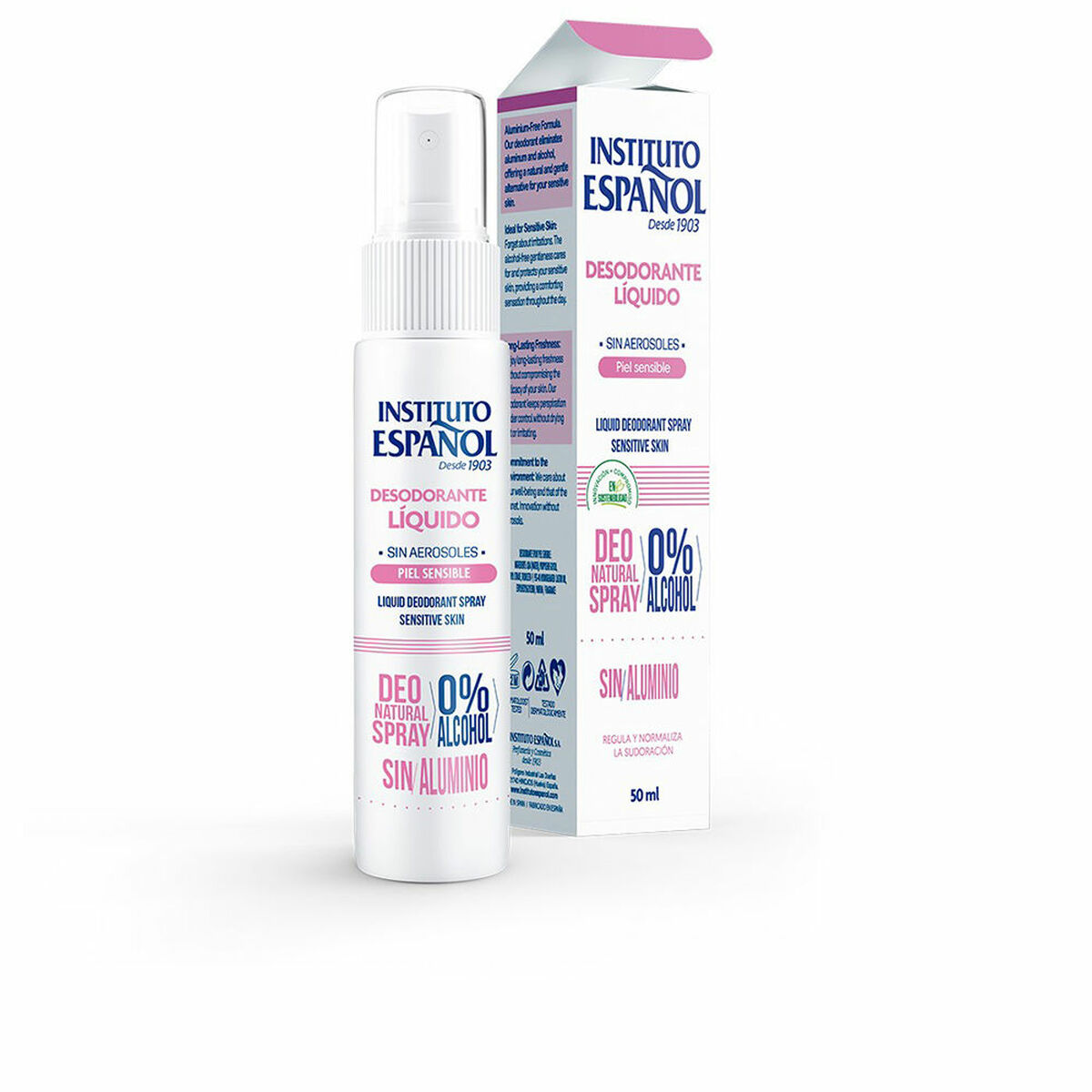 Desodorizante Instituto Español PIEL SENSIBLE 50 ml