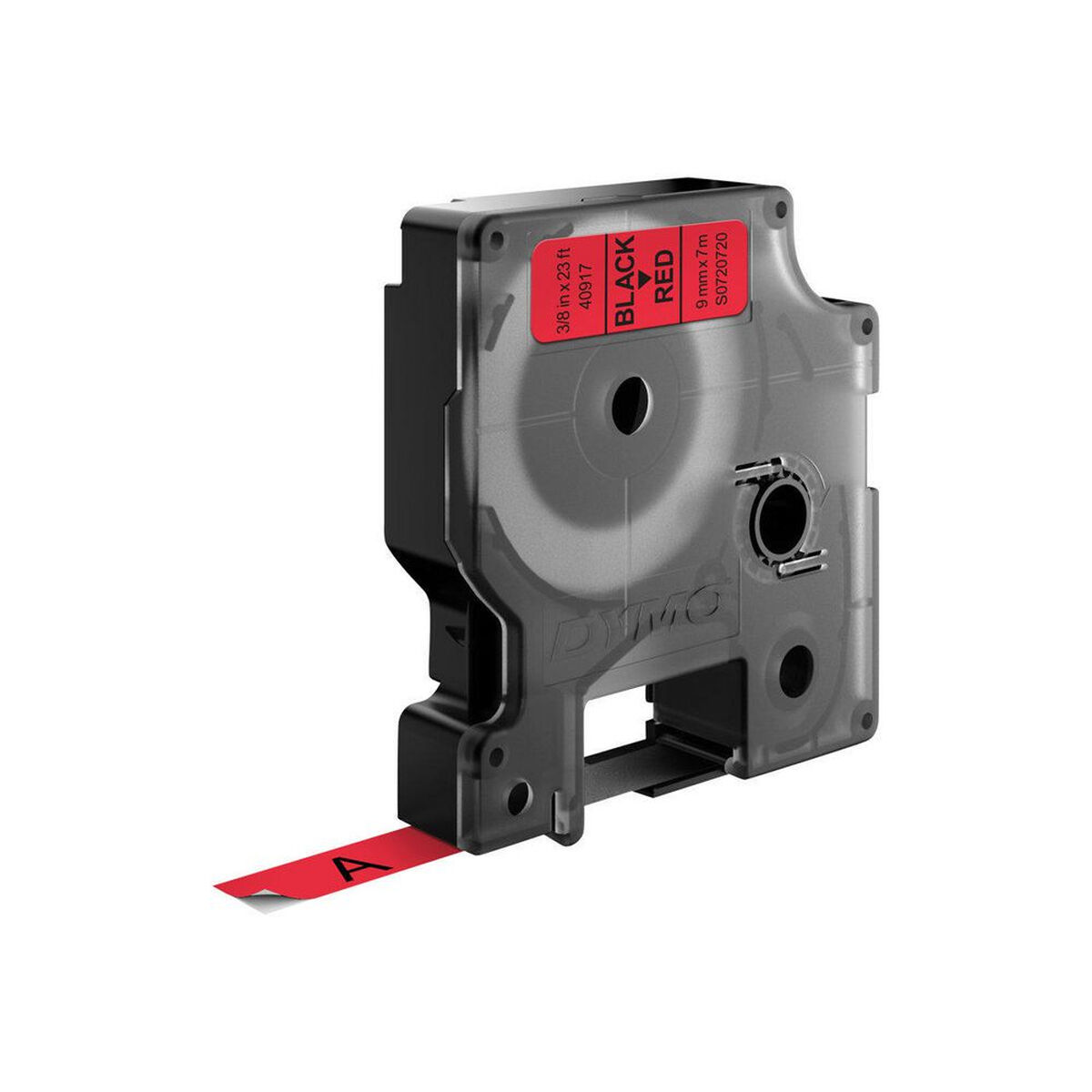 Cinta Dymo Preto 9 mm x 7 m