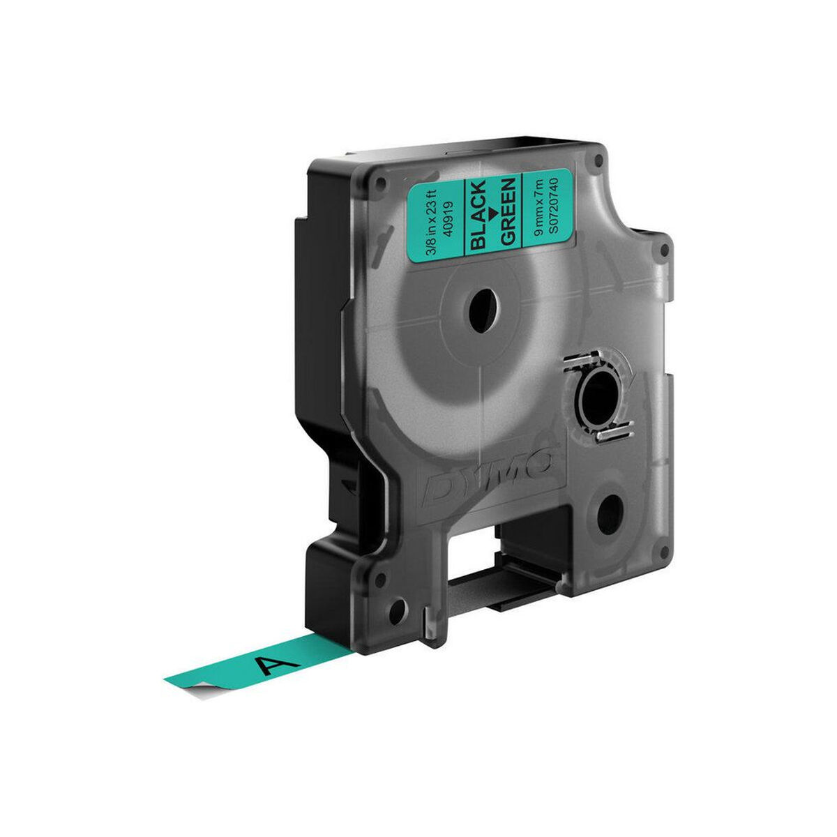 Cinta Dymo Preto 9 mm x 7 m